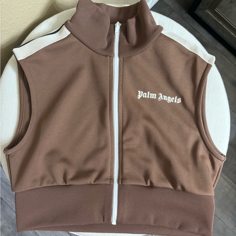 PALM ANGELS WOMEN CROP JACKET